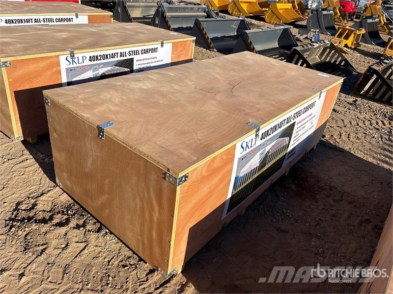 SKLP SK-SC40 20 ft x 40 ft Carport (Unused) Stalen constructies