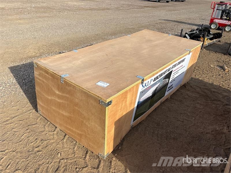 SKLP SK-SC40 20 ft x 40 ft x 14 ft Carport (Unused Teraskonstruktsiooniga ehitised