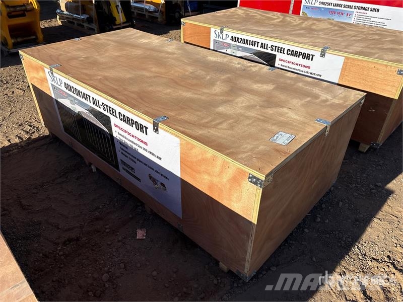 SKLP SK-SC40 20 ft x 40 ft Carport (Unused) Stalen constructies