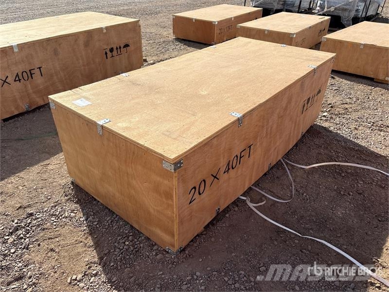 SKLP SK-SC40 20 ft x 40 ft x 14 ft Carport (Unused Teraskonstruktsiooniga ehitised