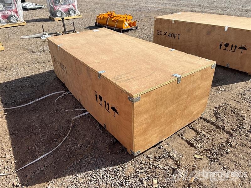 SKLP SK-SC40 20 ft x 40 ft x 14 ft Carport (Unused Teraskonstruktsiooniga ehitised