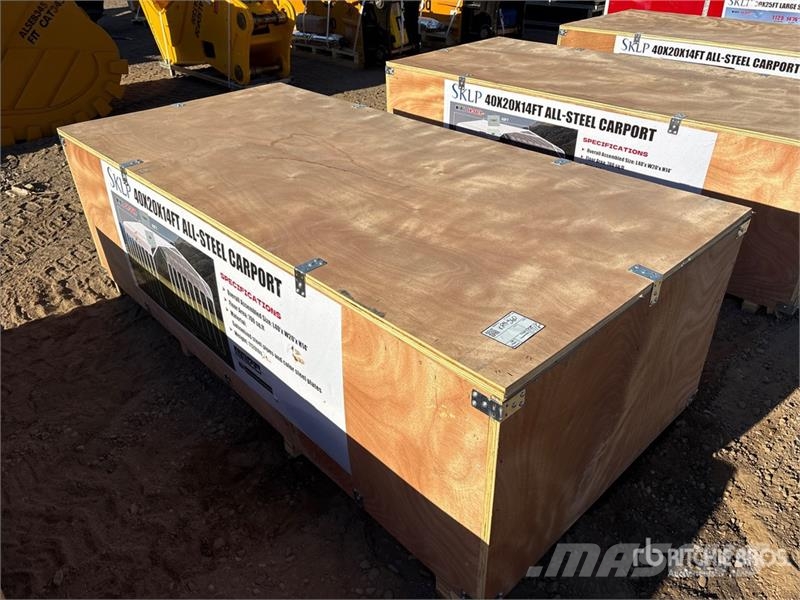 SKLP SK-SC40 20 ft x 40 ft Carport (Unused) Stalen constructies