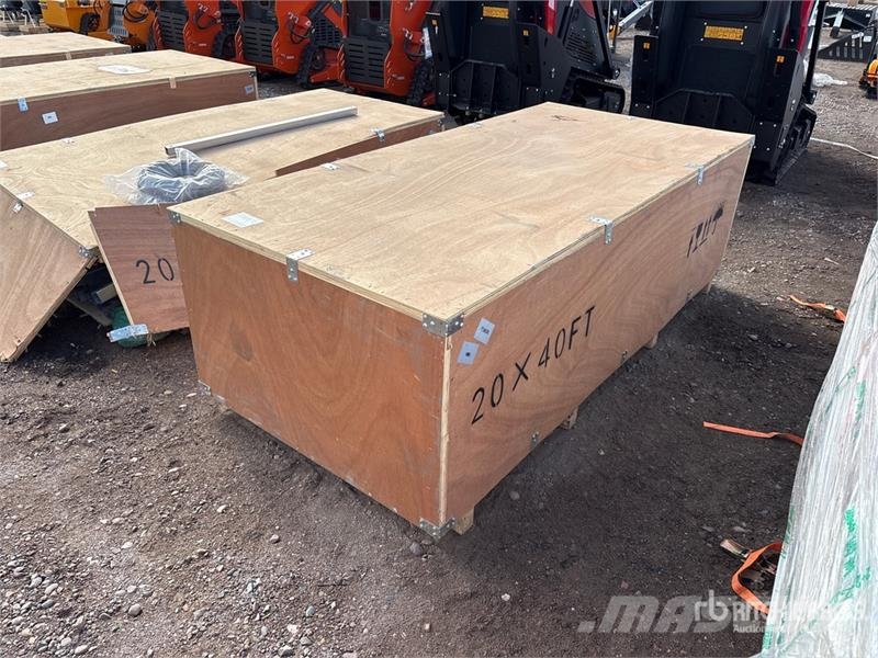 SKLP SK-SC40 20 ft x 40 ft Carport (Unused) Teraskonstruktsiooniga ehitised