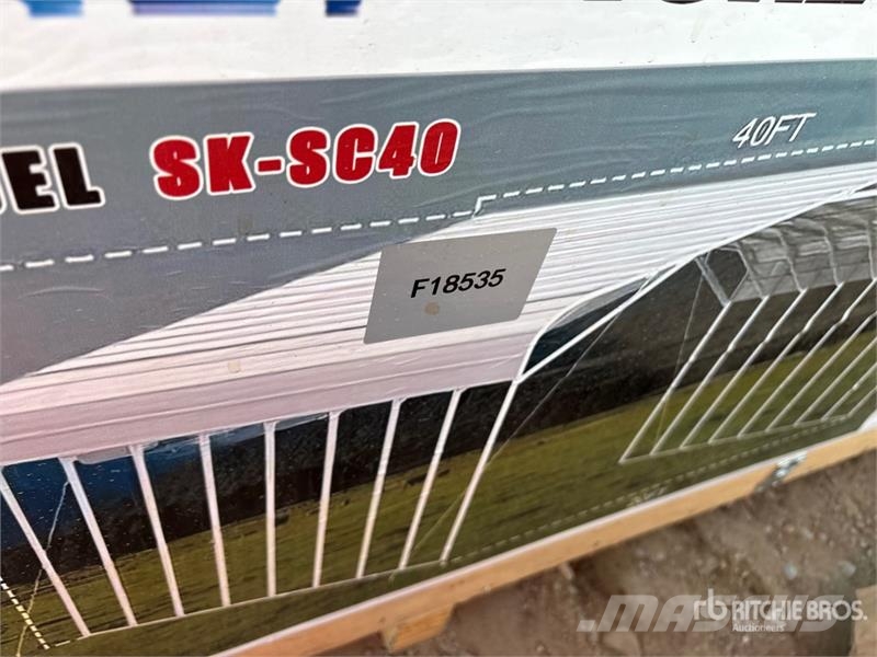 SKLP SK-SC40 20 ft x 40 ft x 14 ft Carport (Unused Stalen constructies