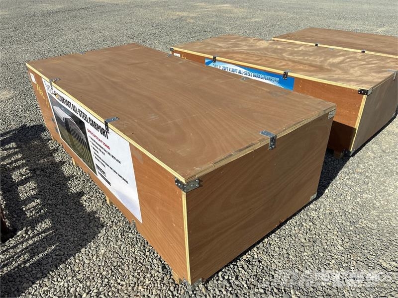 SKLP SK-SC40 20 ft x 40 ft 40 Ft x 20 Ft Carport ( Stahlrahmenaufbauten
