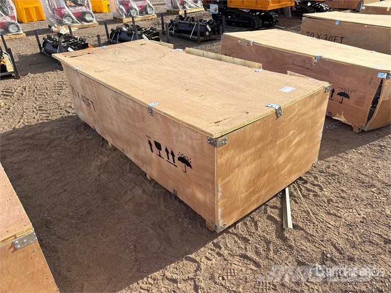 SKLP SK-SC40 20 ft x 40 ft x 14 ft Carport (Unused Teraskonstruktsiooniga ehitised