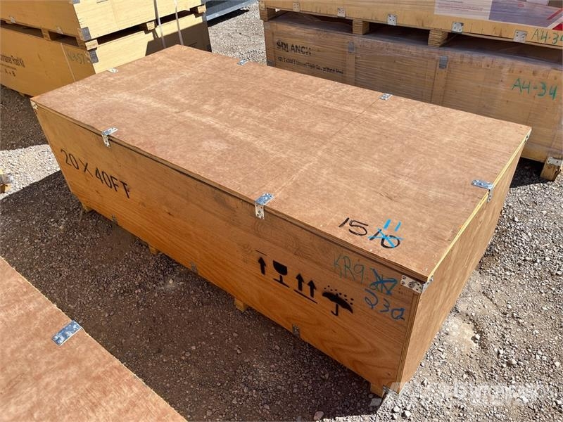 SKLP SK-SC40 40 ft x 20 ft Carport (Unused) Acélszerkezetes épületek