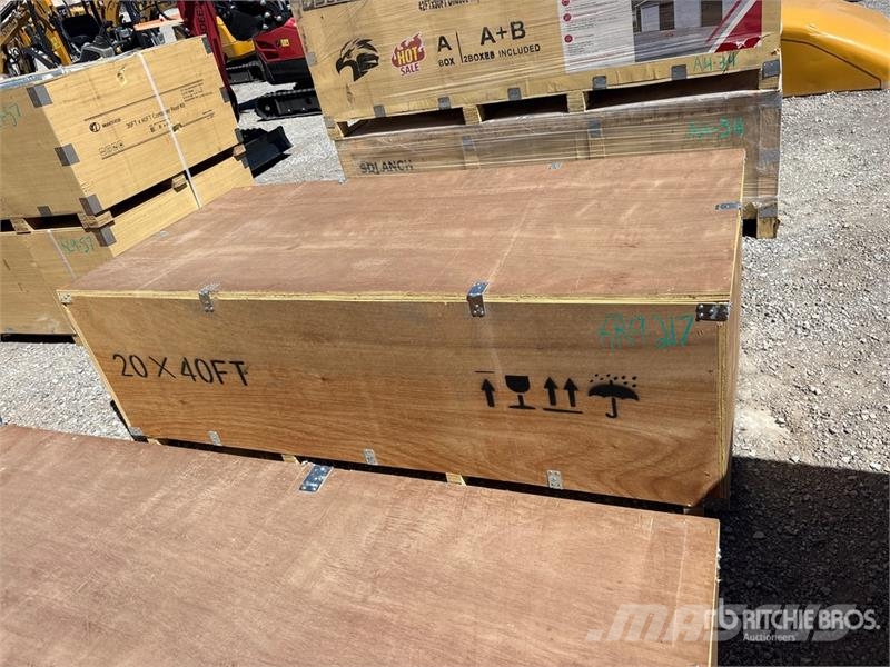  SKLP SK-SC40 40 ft x 20 ft Carport (Unused) Teraskonstruktsiooniga ehitised