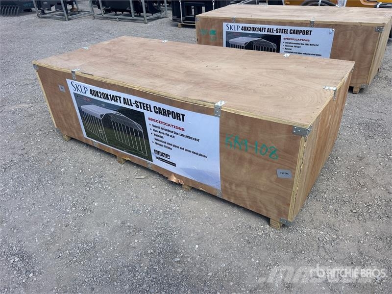  SKLP SK-SC40 40 ft x 20 ft Carport (Unused) Jeklene gradbene konstrukcije