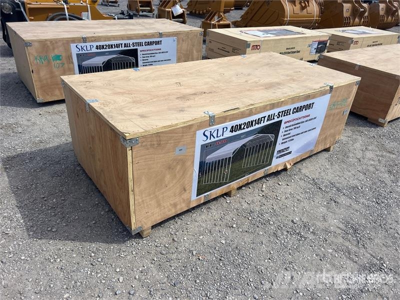  SKLP SK-SC40 40 ft x 20 ft Carport (Unused) Jeklene gradbene konstrukcije