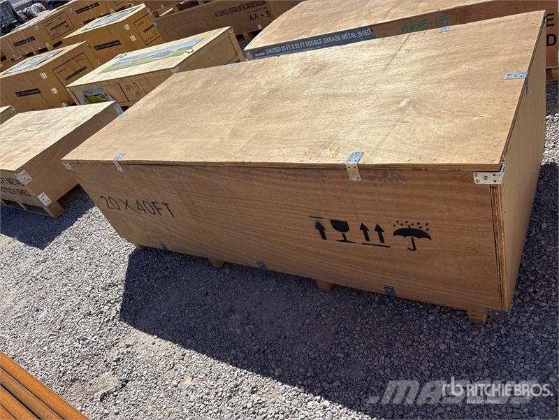 SKLP SK-SC40 40 ft x 20 ft Carport (Unused) Teraskonstruktsiooniga ehitised