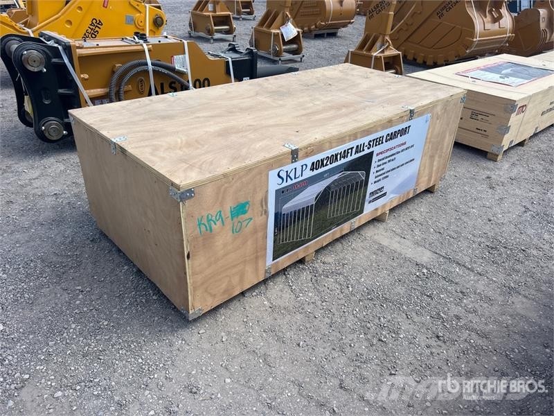 SKLP SK-SC40 40 ft x 20 ft Carport (Unused) Jeklene gradbene konstrukcije
