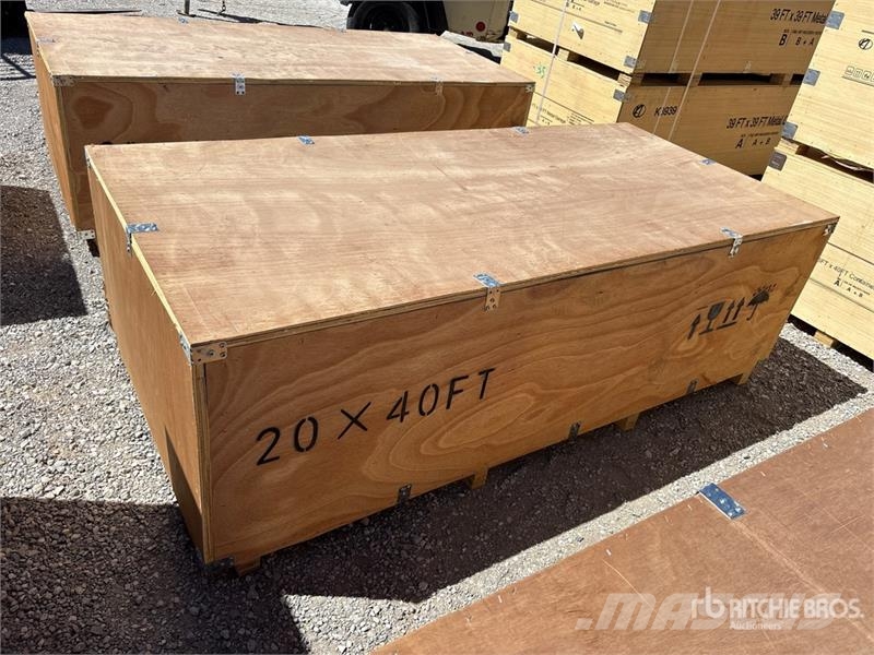 SKLP SK-SC40 40 ft x 20 ft Carport (Unused) Tērauda karkasa ēkas