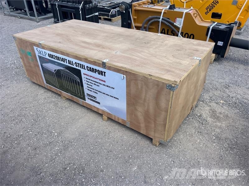 SKLP SK-SC40 40 ft x 20 ft Carport (Unused) Jeklene gradbene konstrukcije