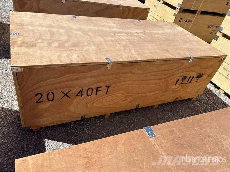 SKLP SK-SC40 40 ft x 20 ft Carport (Unused) Tērauda karkasa ēkas