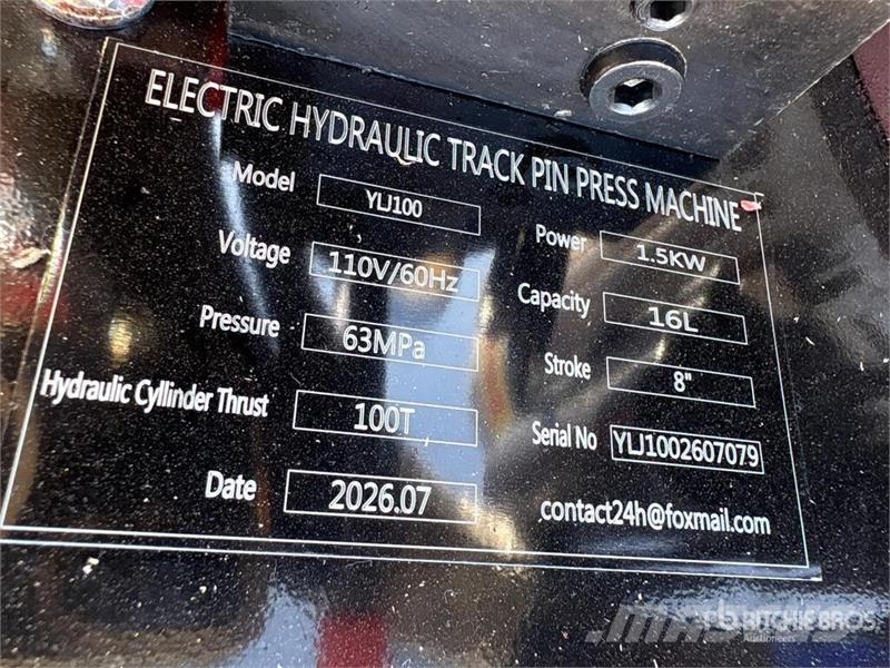  SKLP SK-YLJ100 Hydraulic Track Pin Press Machine ( Other components
