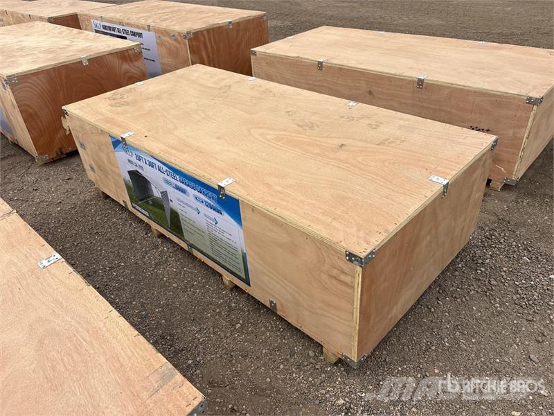  SKLP SK-ZP20 20 ft x 30 ft All-Steel Carport (Unus Stahlrahmenaufbauten