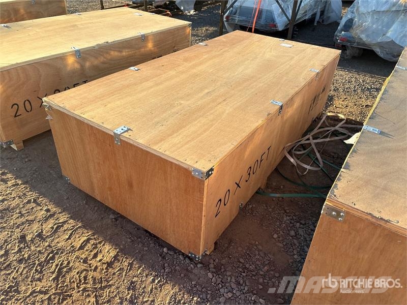 SKLP SK-ZP20 20 ft x 30 ft x 10 ft All-Steel Carpo Stalen constructies