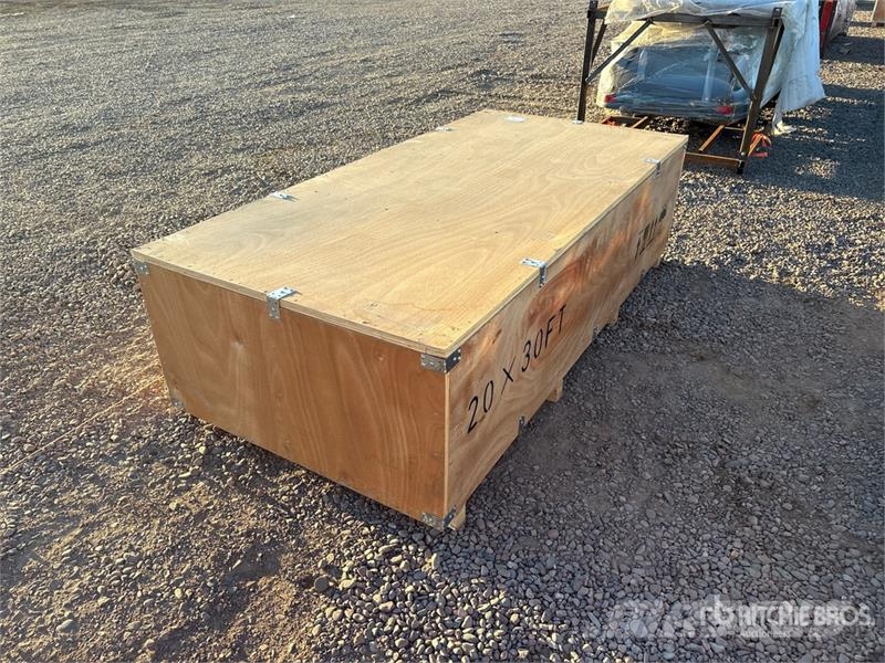 SKLP SK-ZP20 20 ft x 30 ft x 10 ft All-Steel Carpo Stalen constructies
