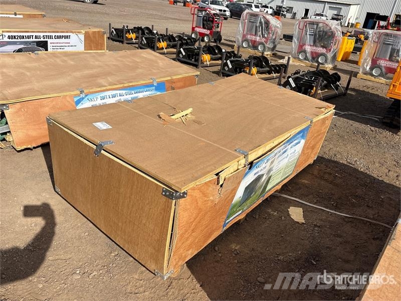 SKLP SK-ZP20 20 ft x 30 ft x 12 ft All-Steel Carpo Teraskonstruktsiooniga ehitised