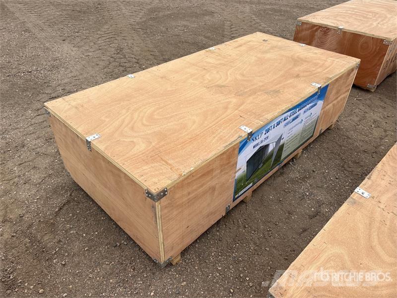  SKLP SK-ZP20 20 ft x 30 ft All-Steel Carport (Unus Stahlrahmenaufbauten