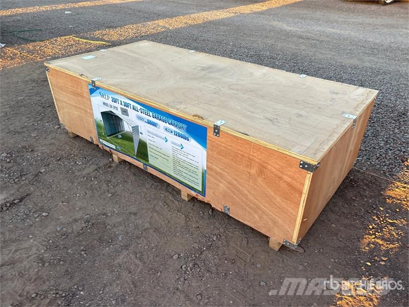 SKLP SK-ZP20 20 ft x 30 ft x 10 ft All-Steel Carpo Stalen constructies