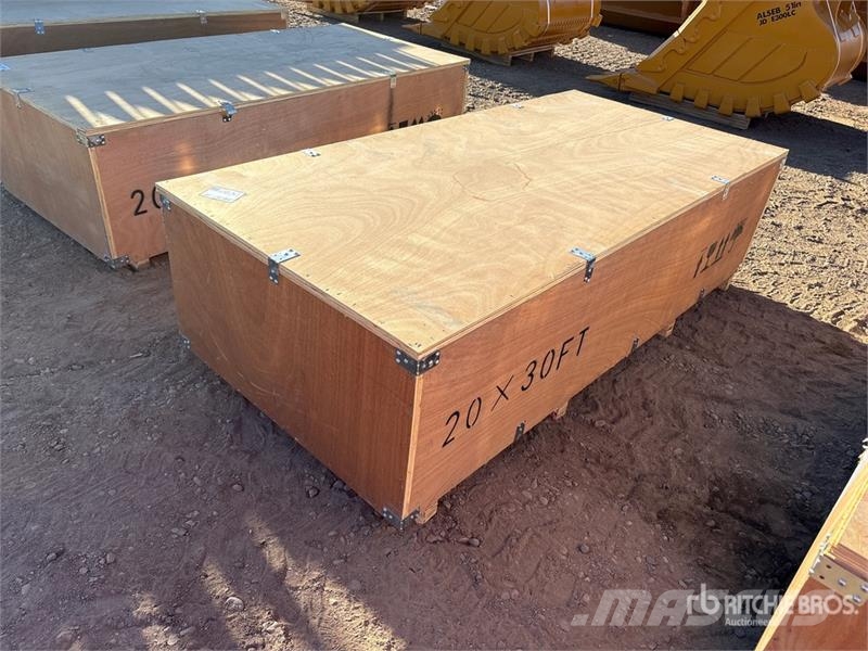 SKLP SK-ZP20 20 ft x 30 ft All-Steel Carport (Unus Stalen constructies