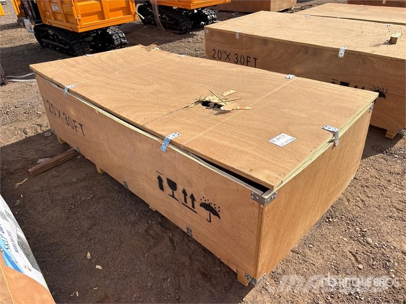 SKLP SK-ZP20 20 ft x 30 ft x 12 ft All-Steel Carpo Teraskonstruktsiooniga ehitised