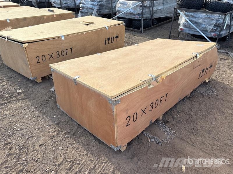 SKLP SK-ZP20 20 ft x 30 ft All-Steel Carport Teraskonstruktsiooniga ehitised