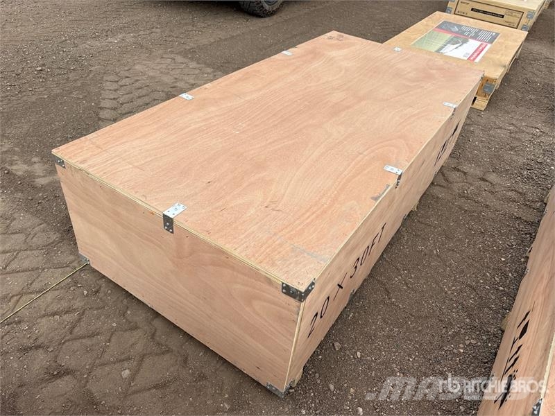  SKLP SK-ZP20 20 ft x 30 ft All-Steel Carport (Unus Stahlrahmenaufbauten