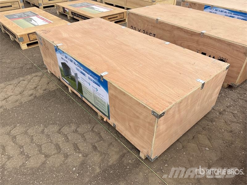  SKLP SK-ZP20 20 ft x 30 ft All-Steel Carport (Unus Stahlrahmenaufbauten