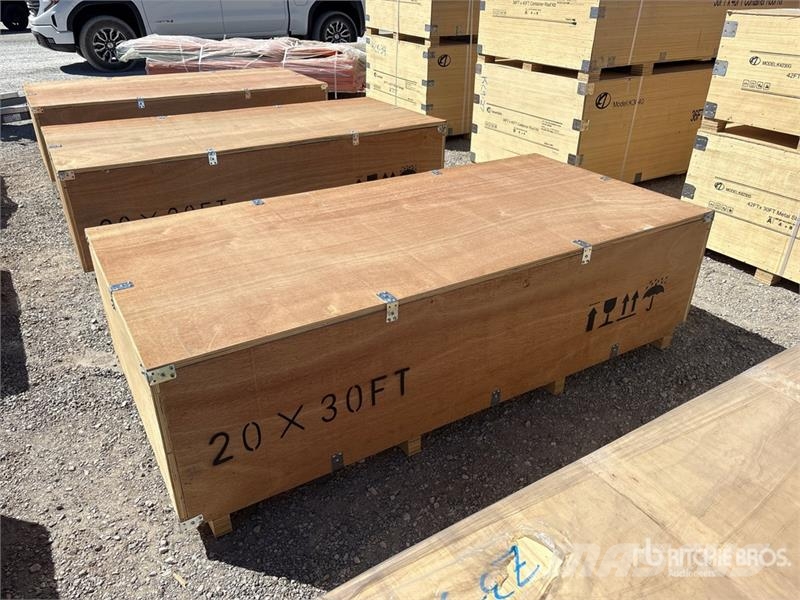  SKLP SK-ZP20 20 ft x 30 ft All-Steel Carport (Unus Teraskonstruktsiooniga ehitised