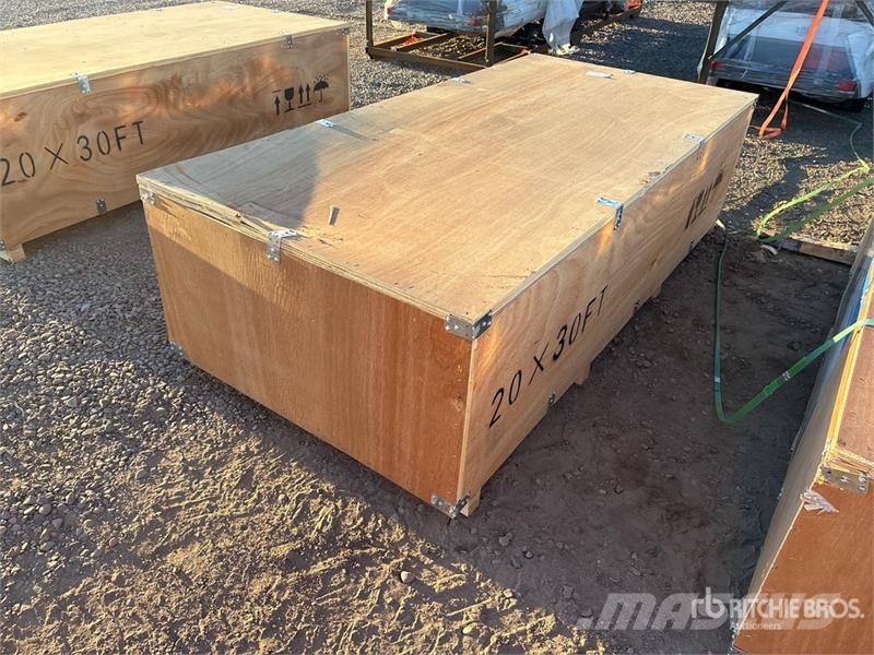 SKLP SK-ZP20 20 ft x 30 ft x 10 ft All-Steel Carpo Stalen constructies