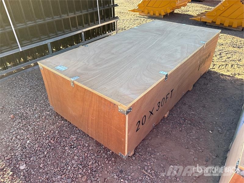 SKLP SK-ZP20 20 ft x 30 ft All-Steel Carport (Unus Stalen constructies