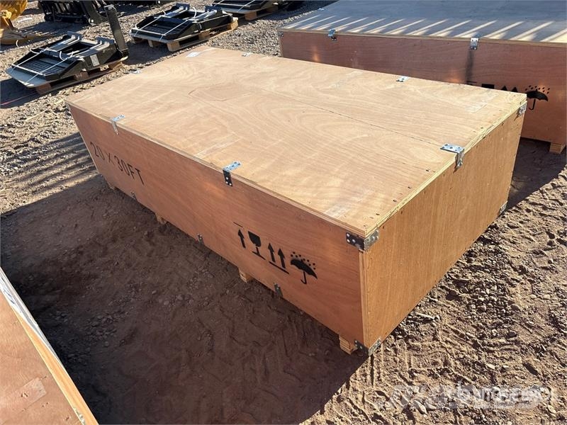 SKLP SK-ZP20 20 ft x 30 ft All-Steel Carport (Unus Stalen constructies