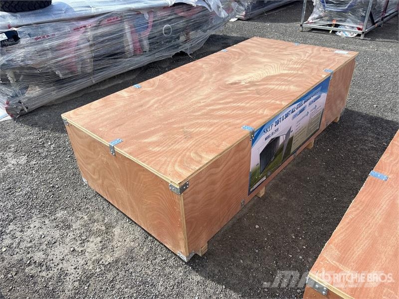  SKLP SK-ZP20 20 ft x 30 ft All-Steel Carport (Unus Jeklene gradbene konstrukcije