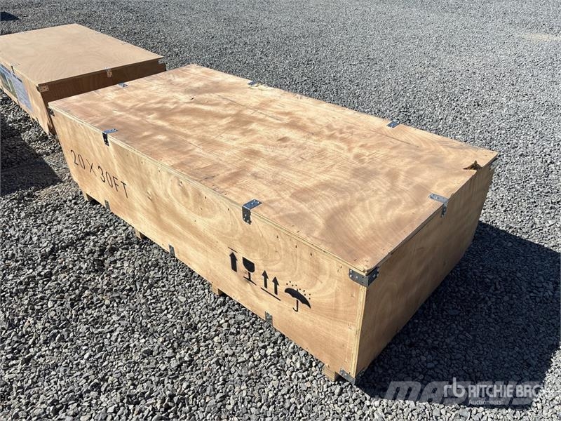 SKLP SK-ZP20 20 ft x 30 ft All-Steel Carport (Unus 鋼架建築