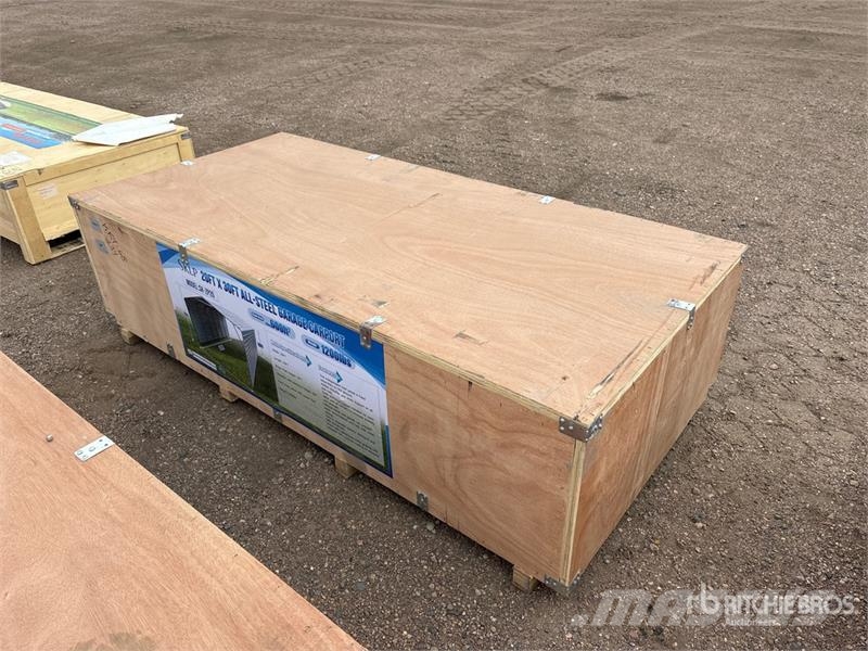 SKLP SK-ZP20 20 ft x 30 ft All-Steel Carport (Unus Stahlrahmenaufbauten
