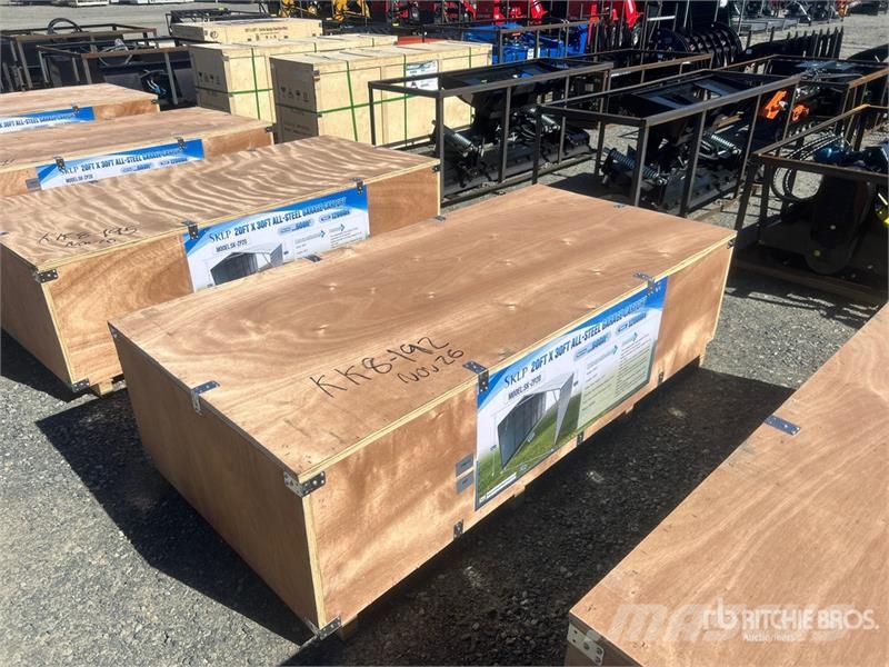 SKLP SK-ZP20 20 ft x 30 ft All-Steel Enclosed Carp Acélszerkezetes épületek