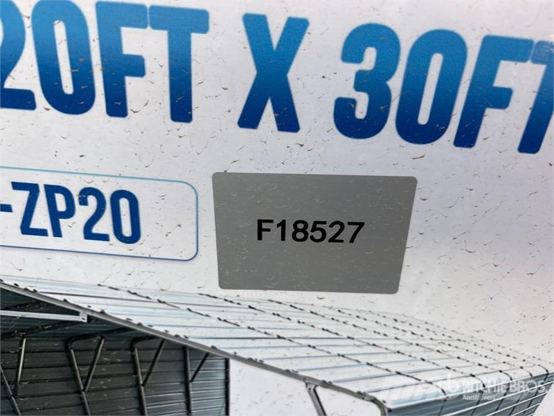 SKLP SK-ZP20 20 ft x 30 ft x 10 ft All-Steel Carpo Stalen constructies