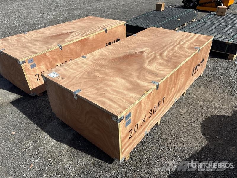  SKLP SK-ZP20 20 ft x 30 ft All-Steel Carport (Unus Jeklene gradbene konstrukcije