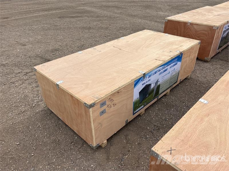  SKLP SK-ZP20 20 ft x 30 ft All-Steel Carport (Unus Stahlrahmenaufbauten