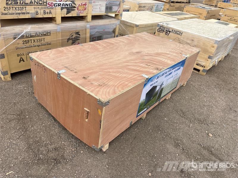  SKLP SK-ZP20 20 ft x 30 ft All-Steel Carport (Unus Stahlrahmenaufbauten