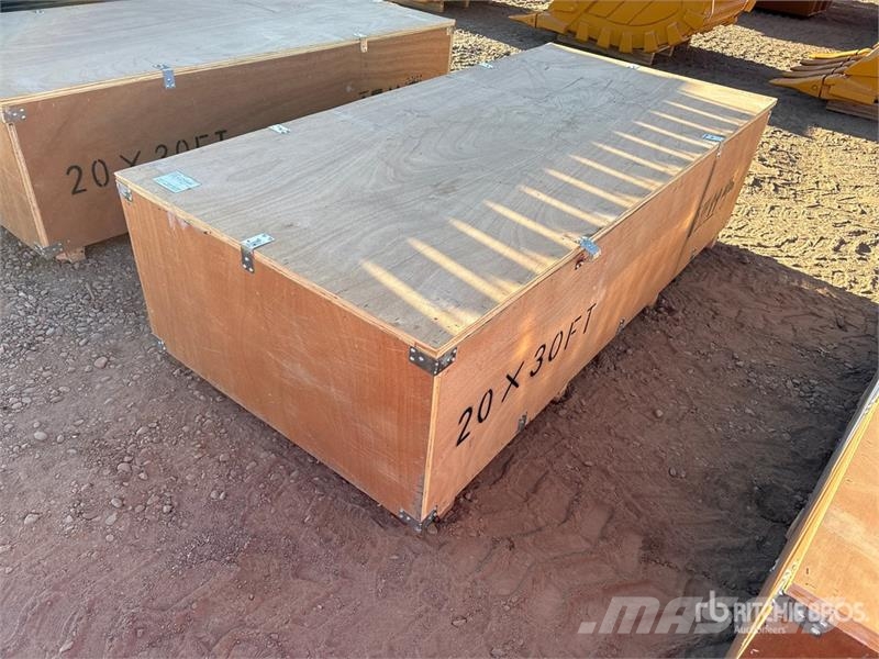 SKLP SK-ZP20 20 ft x 30 ft All-Steel Carport (Unus Stalen constructies