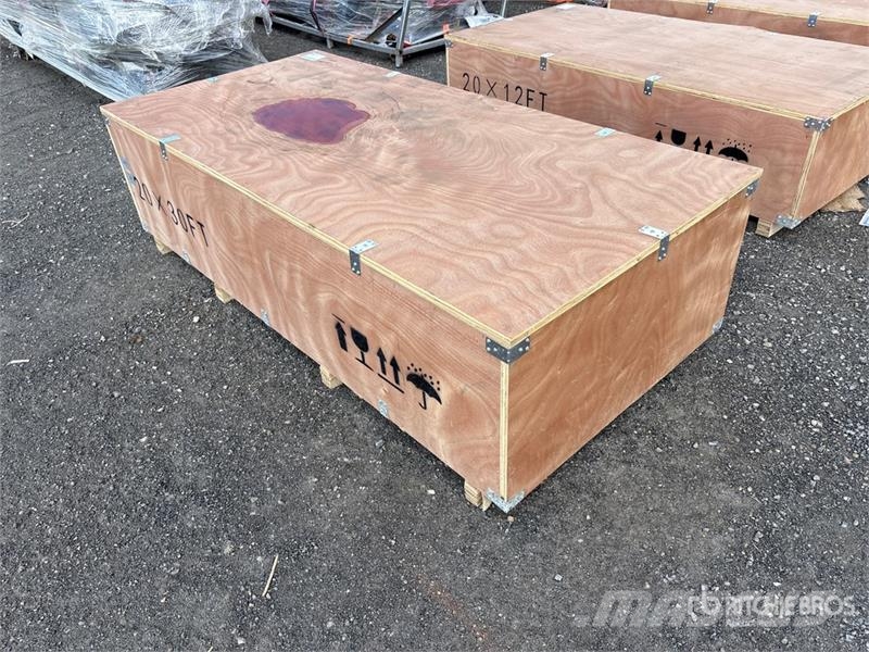SKLP SK-ZP20 20 ft x 30 ft All-Steel Garage Carpor Steel frame buildings