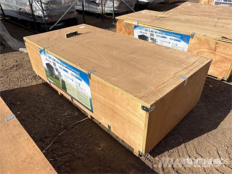 SKLP SK-ZP20 20 ft x 30 ft x 12 ft All-Steel Carpo Teraskonstruktsiooniga ehitised