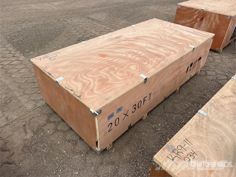  SKLP SK-ZP20 20 ft x 30 ft All-Steel Carport (Unus Stahlrahmenaufbauten