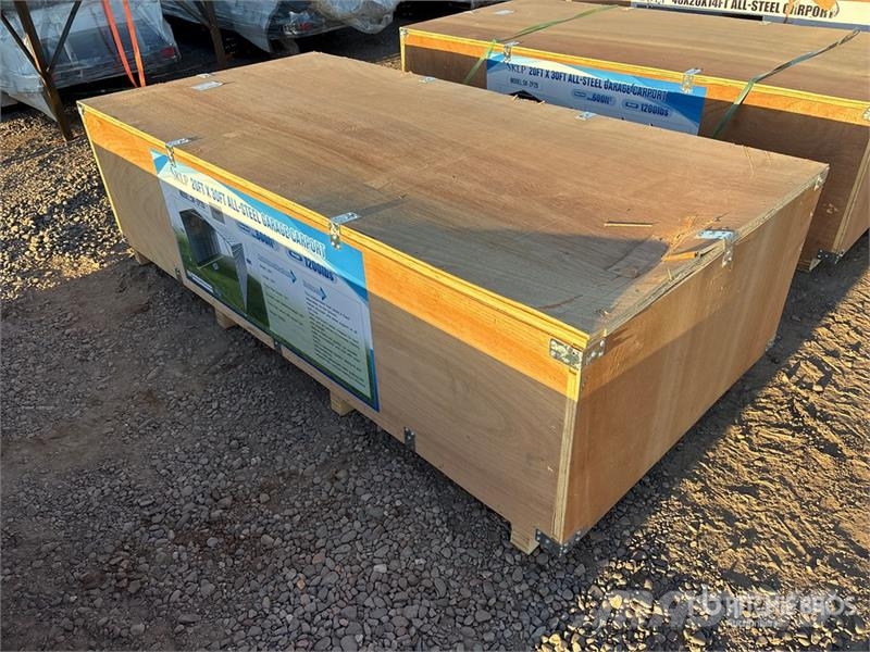 SKLP SK-ZP20 20 ft x 30 ft x 10 ft All-Steel Carpo Stalen constructies
