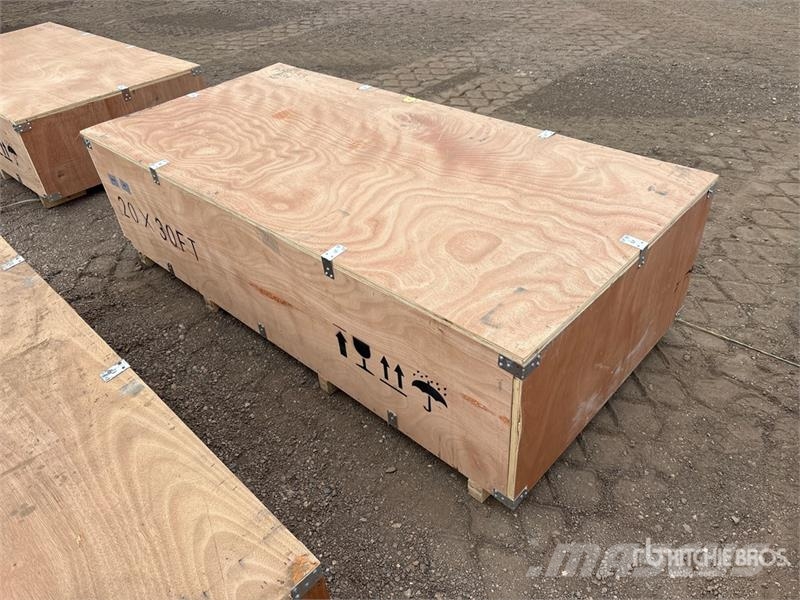  SKLP SK-ZP20 20 ft x 30 ft All-Steel Carport (Unus Stahlrahmenaufbauten