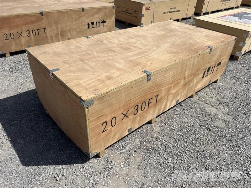 SKLP SK-ZP20 20 ft x 30 ft All-Steel Carport (Unus Jeklene gradbene konstrukcije